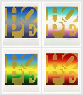 Robert Indiana 'Four Seasons of Hope - 2012