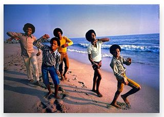 Lawrence Schiller 'Jackson Five - 1969' signed & numbered 1/8 - 40x60 very rare