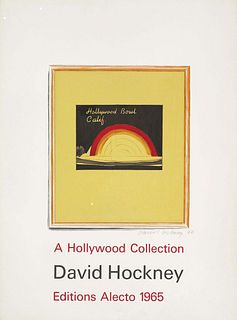 David Hockney, A Hollywood Collection 1965, Le Signed & Dated