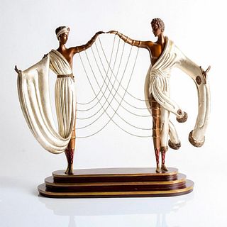 Erte (Romain De Tirtoff) 'The Wedding' Bronze Sculpture