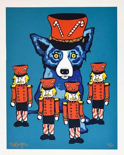 George Rodrigue - "Soldier Boy" Signed & Numbered Screenprint