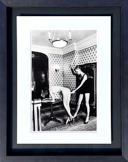 Helmut Newton, Interior, Nice 1977 - Hand signed from special collection 1979