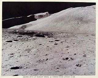 Nasa, Silver Spur At Hadley Delta As Viewed From Apollo 15 Lm