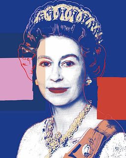 Andy Warhol, Sunday B. Morning Queen Elizabeth 337, Limited Edition Serigraph
