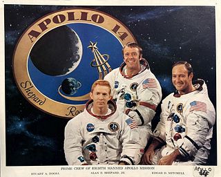 Nasa, Prime Crew Of Eighth Manned Apollo Mission-1971