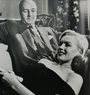 Marilyn Monroe with Louis Calhern