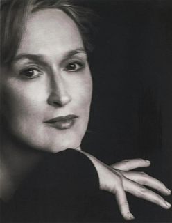 Herb Ritts- Meryl Streep, 1989