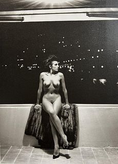 Helmut Newton, Night Nude II Nice 1981