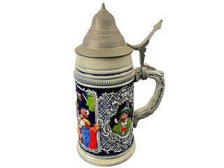 Geh Setzdilier Limited Edition Lidded Ceramic Beer Stein by Thewalt Made in Western Germany