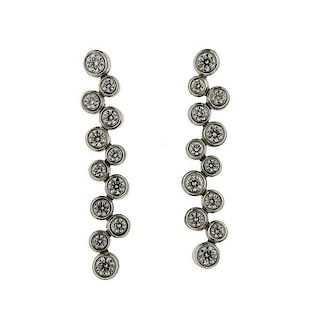 Tiffany &amp; Co Bubble Platinum Earrings