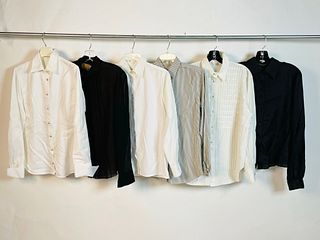 Set of 6 Women's Blouses, Various Designers and Sizes