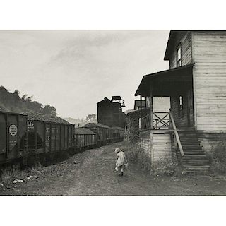 Marion Post Wolcott Photograph "Unemployed Coal Miner's Child Carrying Home a Can of Kerosene"