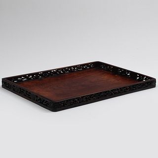 Chinese Hardwood Tray