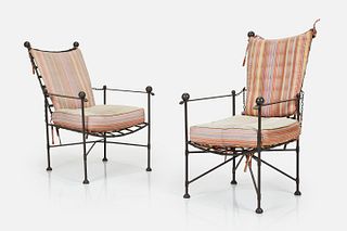 Mario Papperzini Style, 'Amalfi' Lounge Chairs (2)