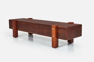 Sergio Rodrigues, 'Eleh' Coffee Table / Bench
