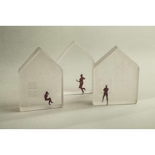 Three Art Glass Houses, Carol Lawton