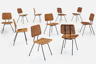 Dirk Van Sliedregt, Dining Chairs (10)