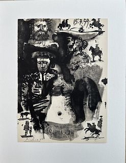 PABLO PICASSO, Lithograph on paper