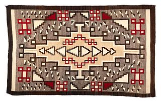 Crystal Area Navajo Rug, 7'6" x 4'8" 