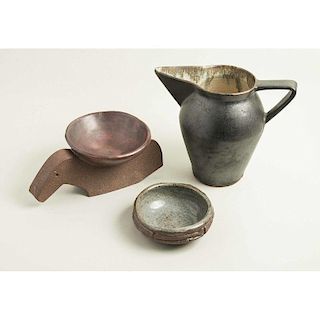 Assorted Studio Pottery, Carol Lawton