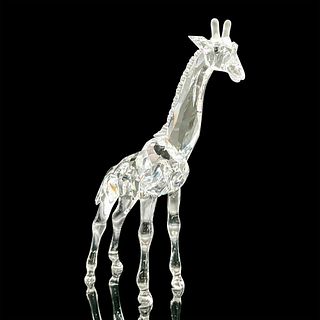 Swarovski Silver Crystal Figurine, Baby Giraffe