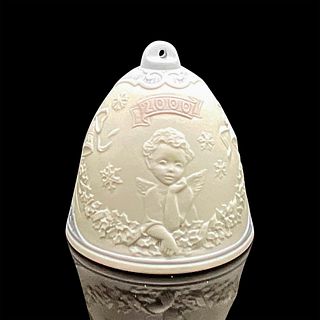 2000 Christmas Bell 1016700 - Lladro Porcelain Ornament