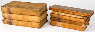 Eight Cumberland Forge ledger books