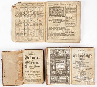 German language books, 18th/early 19th c.