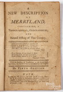 A New Description of Merryland. Containing a...
