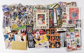 Sports collectables.