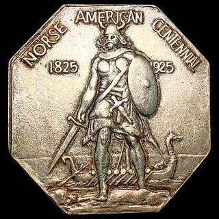 1925 Norse Half Dollar CHOICE AU