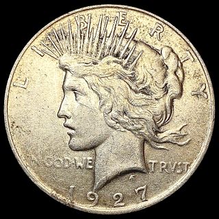 1927-D Silver Peace Dollar LIGHTLY CIRCULATED
