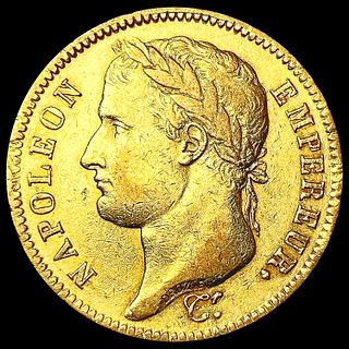 1812 France .3734oz Gold 40 Francs NEARLY UNCIRCUL