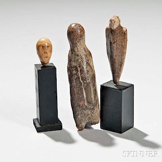 Three Eskimo Carvings