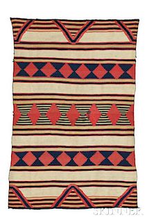 Navajo Child's Wearing Blanket