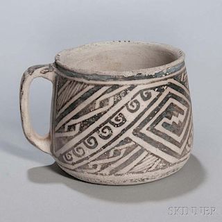Mesa Verde Painted Pottery Mug