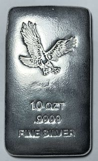 Eagle 10 ozt .999 Silver Bar