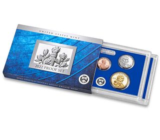 2022 United States Mint Proof Set 10 coins
