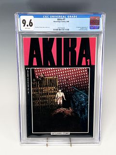 AKIRA #1 CGC 9.6 KATSUHIRO OTOMO 1988 FIRST EDITION