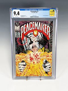 PEACEMAKER #1 CGC 9.4 1988 RARE HIGH-GRADE DC COMIC