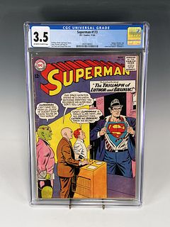 SUPERMAN #173, CGC 3.5 - A CLASSIC ACTION ISSUE