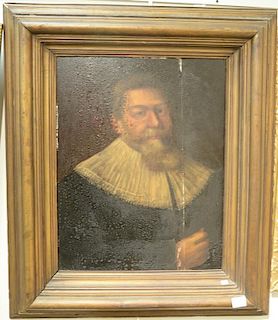 Jacobus Gerritsen Strijcker (Strycker) (1619-1687) oil on oak panel 17th century portrait bust of