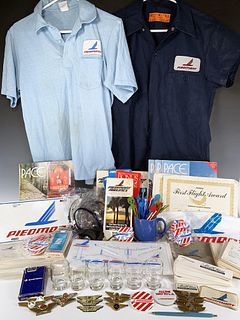 PIEDMONT AIRLINE AND OTHER AIRLINE ITEMS