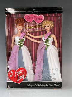 BARBIE I LOVE LUCY LUCY AND ETHEL DOLLS