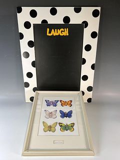 ANNE GEDDES BUTTERFLY COLLECTION AND POLKA DOT CHALKBOARD
