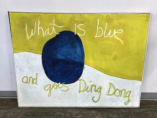 WHAT IS BLUE BY LEITH COLEN 1970