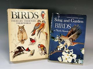 SONG AND GARDEN BIRDS OF NORTH AMERICA AND BIRDS THEIR LIFE THEIR WAYS THEIR WORLD