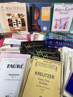 HUGE LOT OF MUSICAL INSTRUCTION BOOKS AND SHEET MUSIC