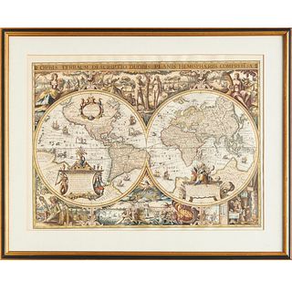 Nicolaes Van Geelkercken, 1632 world map