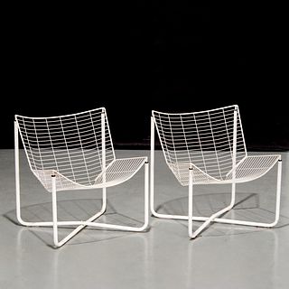 Pair vintage Niels Gammelgaard 'Jarpen' chairs